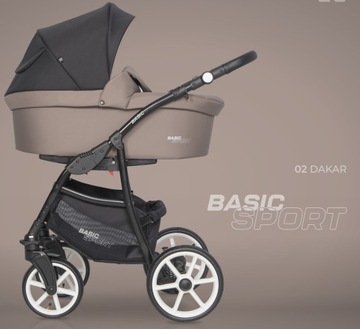 КОЛЯСКА RIKO BASIC SPORT 4IN1 CABRIOFIX DAKAR BASE