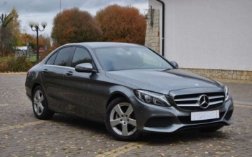 Mercedes Klasa C W205 Kombi 200 BlueTEC 136KM 2017 Mercedes-Benz Klasa C GWARANCJA, 2017r, LED, Asystent kolizji, Navi, Swiet, zdjęcie 1