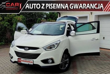 Hyundai ix35 SUV Facelifting 1.7 CRDi 115KM 2014 Hyundai ix35 PREMIUM Navi Kamera Cofania Pol Skora OPLACONY 1.7 Diesel
