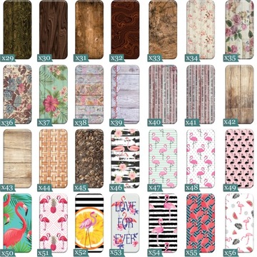 ETUI CASE WZORY + SZKŁO do XIAOMI REDMI NOTE 9