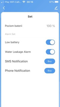 Датчик уровня - наполнение септика, жидкость WiFi