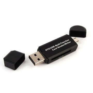 Устройство чтения карт памяти Micro USB OTG USB-C Type-C 3-в-1