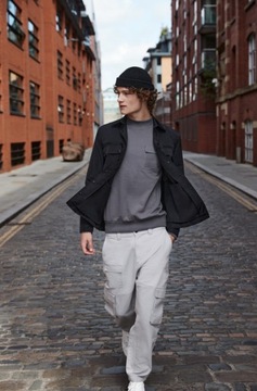 KRÓTKA CZAPKA LEONKA DOKERKA ZŁODZIEJKA BEŻOWA