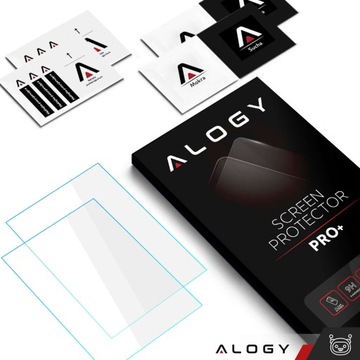 2 закаленных стекла для Asus ROG Ally для защитной пленки Alogy