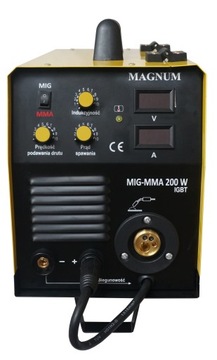 @MIGOMAT MAGNUM MIG MAG MMA 200W СВАРОЧНЫЙ АППАРАТ комплект