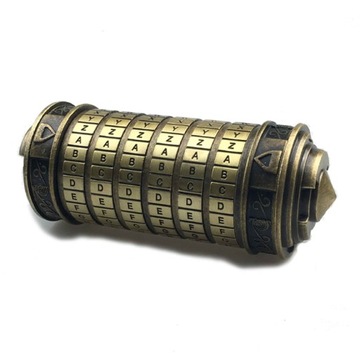 KOD DA VINCI KRYPTEKS Z PIERŚCIENIAMI CRYPTEX GIFT