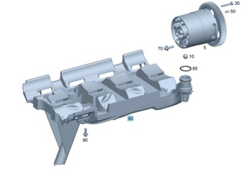 ТРУБКА ВСАСЫВАЮЩЕГО МАСЛА (СМОК) Mercedes A6511801300