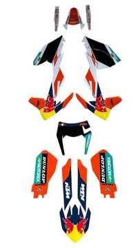 KTM EXC exc-f 17-19 okleina OFFI z Italii CUBAMOTO
