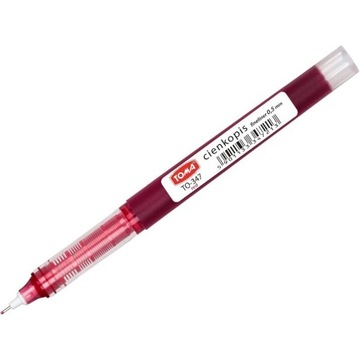 CIENKOPIS KAPILARNY F-LINER 0,5MM TO-347 CZERWONY