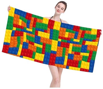 RĘCZNIK PLAŻOWY DUŻY 100x180 BASEN XXL KĄPIELOWY WAKACYJNY LATO MIKROFIBRA