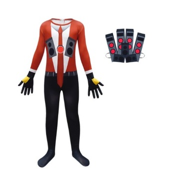 Skibidi Туалет TITAN TV MAN COSPLAY НАряды 110-190