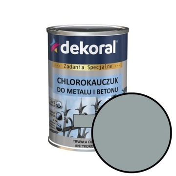 Chlorokauczuk szary średni 0,9l. STRONG