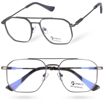 Męskie okulary dok komputera zerówki bluelight