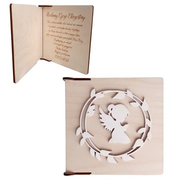 Chrzest podziękowanie dla chrzestnego babci itp