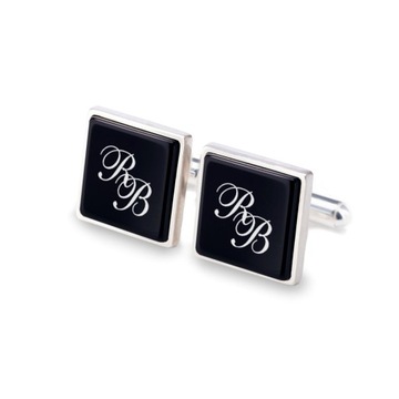 Prezent z grawerem dla męża Spinki do mankietów