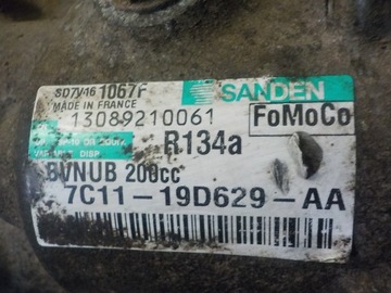 Компрессор кондиционера TRANSIT MK7 2.2 TDCI 12r 115KM SRFA 7C11-19D629-AA