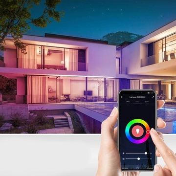 Żarówka LED SMART 10W E27 WW-CW +RGB Wi-Fi TUYA