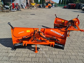 Pług do śniegu hydrauliczny amortyzacja ciągnik