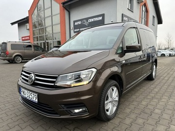 Volkswagen Caddy IV Kombi Maxi 2.0 TDI SCR BlueMotion Technology 102KM 2018 Volkswagen Caddy Long*DSG*7-osób