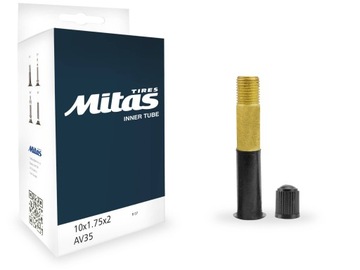 Dętka do wózka dziecięcego Mitas 10 cali 10x1,75x2 - zawór AV AUTO - 35 mm