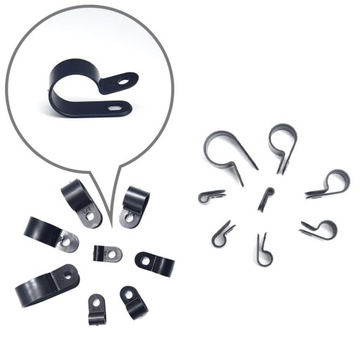 ЗАЖИМ 20x 10 мм 3/8 ТОРМОЗНОЙ КРОНШТЕЙН ТОПЛИВНОГО ТРОСА TYPE-R ЗАЖИМ