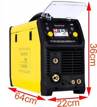 ИНВЕРТОРНЫЙ СВАРОЧНЫЙ АППАРАТ MAGNUM TIG MMA MIGOMAT THF MIG 202P AC/DC LCD 4в1