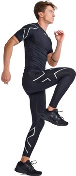 Koszulka treningowa męska 2XU Core Compression SS MA6399a r.XL