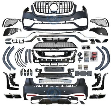 FULL BODY KIT MERCEDES X166 GLS 12-15 LOOK AMG 63S