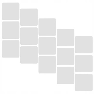 Naklejka ścienna z lustrem SquareShape DIY