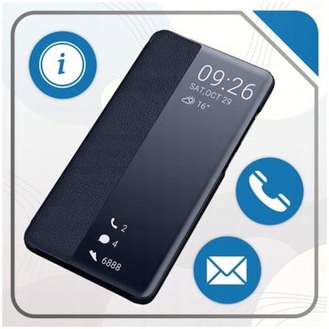 КОЖАНЫЙ чехол SMART VIEW для Samsung S20 FE 5G + КАБЕЛЬ