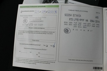Skoda Octavia III Liftback Facelifting 1.6 TDI 115KM 2017 Skoda Octavia AMBITION 1.6 TDI 115KM Salon Polska GWARANCJASelectCar FV23%, zdjęcie 33