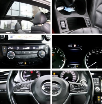 Nissan Qashqai II Crossover Facelifting 1.2 DiG-T 115KM 2018 Nissan Qashqai Panorama|Skóry|Automat| TEKNA, zdjęcie 9