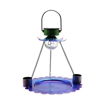 Solar Bird Feeder Landscape Lighting Unique for