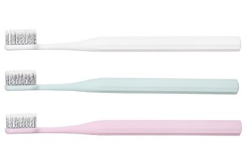 ZESTAW ZUZii 3xszczoteczka PLA Pink/Mint/White