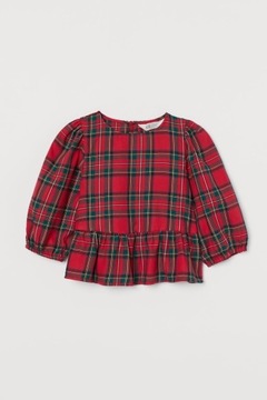 H&M top Z BASKINKĄ BLUZKA 170