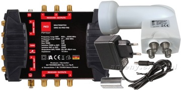 MULTISWITCH Opticum OMS 5/6 PRO-TRQ +konw. QUATTRO