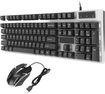 ИГРОВАЯ КЛАВИАТУРА С ПОДСВЕТКОЙ ИГРОВАЯ МЫШЬ