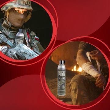 ОГНЕТУШИТЕЛЬ СПРЕЙ iBlockFIRE MILITARY 600 мл. ABCFE WOJKSO / ВЫЖИВАНИЕ