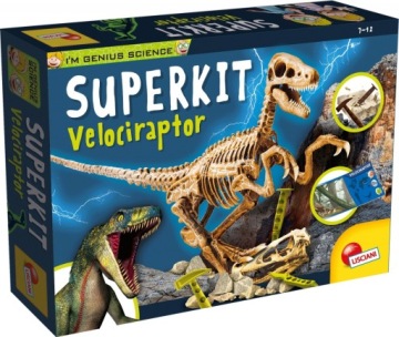 Hračka Pro Chlapce Dárek Malý génius Velociraptor Podporuje Rozvoj
