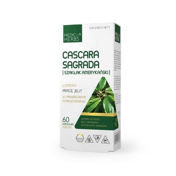 CASCARA SAGRADA na PRZECZYSZCZENIE zatwardzenie jelita detoksykacja