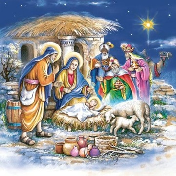 SERWETKI PAPIEROWE MAKI HOLY FAMILY 20szt.