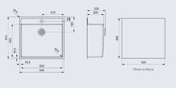 Мойка Reginox New York 50x40 Tapwing сталь