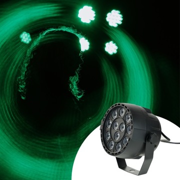 Светодиодный прожектор PAR RGB 18Вт DMX Lumitec18 Firefog