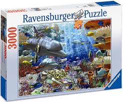 Puzzle RAVENSBURGER 3000 el ŻYCIE POD WODĄ OCEANIC