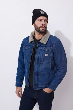 Kurtka Jeansowa Carhartt Denim Sherpa S