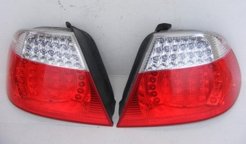 BMW E46 CABRIO LAMPY TYŁ TYLNE TYLNIE LED PRAWA LEWA oryginał bmw + wtyczki