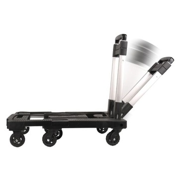 WÓZEK TRANSPORTOWY SKŁADANY LEKKI Z RĄCZKĄ GUMY TRANSPORTOWE NN CART