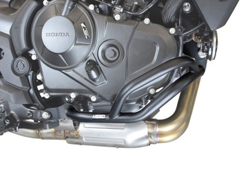 Верхние и нижние дуги безопасности HEED HONDA XL 750 TRANSALP черный + алюминиевый чехол + сумки