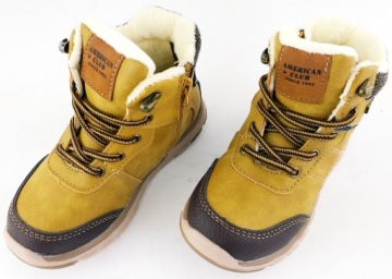 ЗИМНИЕ ОБУВИ AMERICAN CLUB TRAPERS VELCRO CAMEL 30