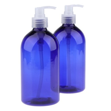 500 ml dozownik szamponu z pompką do mydła, butelki z balsamem, pojemnik na przezroczysty